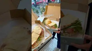 Viral Alfie&rsquo;s sandwich in Toronto! $50 total meal #toronto #foodie