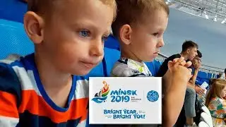 #minsk2019_boxing #minsk2019 #Twins Наш поход на Европейские игры. Соревнования по Боксу