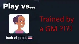 I tried to BEAT Isabel (chess.com bot) | The King's Indian Defence