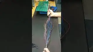 Timelapse of soldering Fire Pinball wires!  #pinball #project #arcade #gaming #fyp