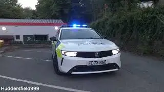 Vauxhall Astra light demo West Yorkshire Police #police #emergencyresponse #westyorkshirepolice #uk