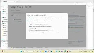 Visual studio community 2022 setup | day 4 