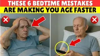 Doctors Warn: These 6 Bedtime Mistakes Are Making Seniors Age Faster | Senior Health Tips
