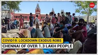 COVID19 lockdown exodus robs Chennai of 1.3 lakh people