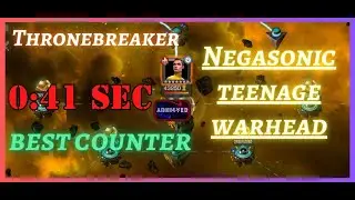 Best Counter for Negasonic Teenage Warhead | 0:41 Secs | MCOC |