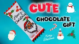 Last minute Christmas Chocolate Gift Ideas/Handmade Gift Ideas/How to make Chocolate Gift/DIY Gift