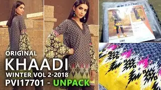 Khaadi Winter Collection 2017 PVI17701 Unbox - Pakistani Branded Clothes