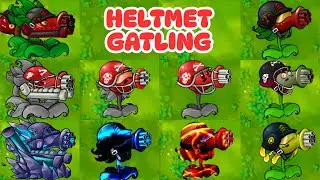 PvZ Fusion 3.3--All Helmet Gatling | Ultimate PeaShooter