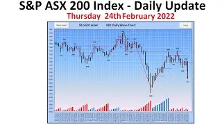 S&P ASX 200 Index (XJO) - Daily Update - 24th February 2022