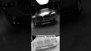 Blender CGI meets cinematic motion! 🚗🔥 Dynamic camera, #bmw #realistic #Blender3D #CGI #Shorts