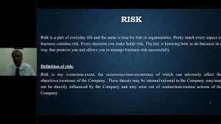 Webinar on  &lsquo;Internal Audit of Strategic Risk&rsquo; | IIA India