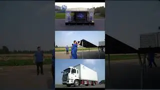92㎡ On Wheels &ndash; HUAYUAN T255 Mobile Stage Truck