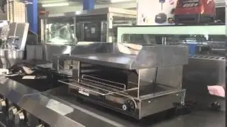 Commercial Electric Salamander Grill Combo