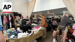 LA pop up gifts wildfire victims with free clothing and items
