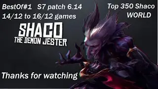 AP Shaco BestOf#1 patch 6.24 [Top 350Shaco world]