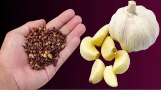 An old German recipe! Mix cloves, garlic and honey! You can work 10 hours without a break