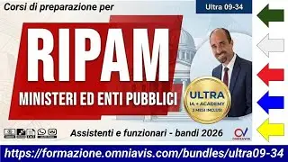 Presentazione del pacchetto RIPAM ultra09-34 a cura di Simone Chiarelli (27/1/2026)