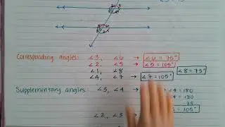 3.1 Parallel Lines & Angles