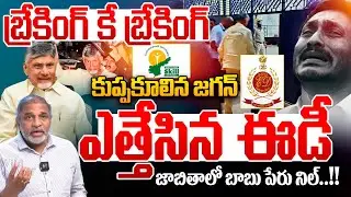 కుప్పకూలిన జగన్..YS Jagan Collapsed | ED Cleat Chit To CM Chandrababu | Skill Development Case