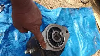 JCB hydrolic pump fit