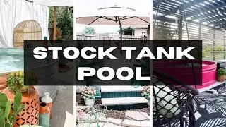 Spruce Up Your Back Yard With A Stock Tank Pool | Home Decor | And Then There Was Style
