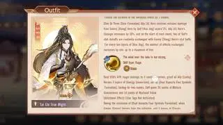 Novo Outfit: Tai Chi True Might. Dynasty Origins Pioneer ID.