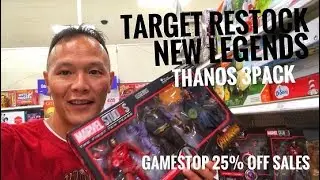 EP58- Marvel Legends Thanos Dr. Strange Iron Man MCU 10th Anniversary Marvel Studios 3pack @Target