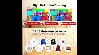 Review: RocRow InkSonic L1800 A3 DTF Printer | T-Shirt Printing Machine with White Ink Auto Cleaning