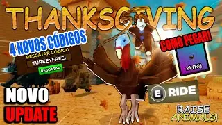 😱 URGENT! 2 NEW CODES + HOW TO GET THE NEW TURKEY BIRD FROM RAISE ANIMALS IN THE TURKEY EVENT! RO...