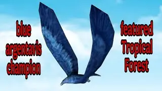 The Wolf - Blue Argentavis Champion In Featured Tropical Forest 🏆