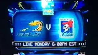 Fox Sports Australia NRL Monday Night Football Parramatta vs Newcastle Promo 2007