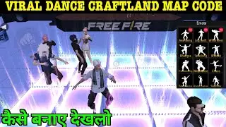 New Dance Emote Craftland Map Code Free Fire Dj Party Craftland Map Code Kya Hai India Server
