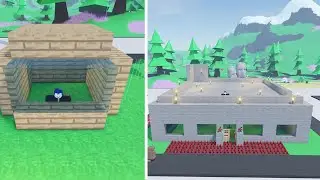 Building the safest home to survive in Build Defense! | Roblox