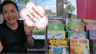 My first time inThailand. Day 1- Phuket. Booked. a tour and went walking.