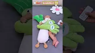 Baby Sleep Soothing Doll: Automatic Patting for Fuss-Free Bedtime #BabySleep