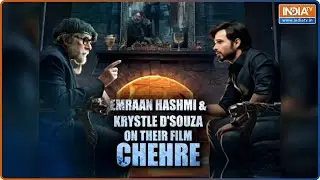 Emraan Hashmi, Krystle D'Souza speak about Big B's energy in 'Chehre'