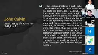 RDI Anthropology Short Orientation and First Lecture: Introduction to Doctrine of Man and Sin