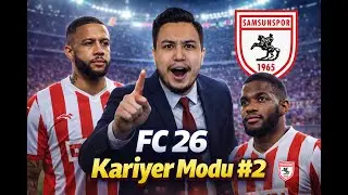 SAMSUNLA TAM GAZ DEVAM | FC 26 KARİYER MODU #2