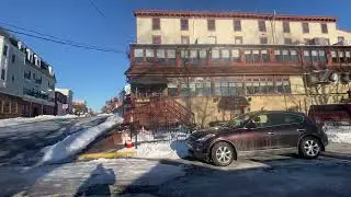 BRISTOL  PENNSYLVANIA. IN THE MIDDLE OF OF WINTER 