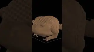 3D Printed Horned Frog Timelapse | Detailed Creature Build