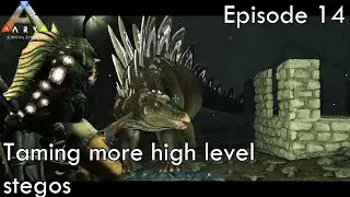 Taming more high level stegos - Ark Survival Evolved - Aberration EP14