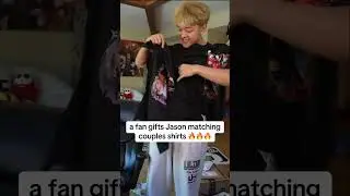 A fan gives Jason matching couples shirts 🔥🔥🔥 #jasontheween #twitch #jakura #sakurashymko