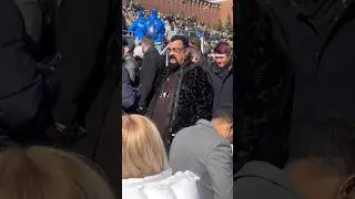 Steven Seagal on Victory Day Parade
