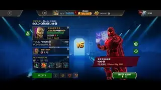 [COLISEUM]  Jabari Panther vs Void ⚔️ | Testing Champion Power & Survivability #mcoc #kabamcoc
