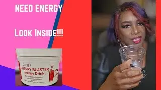 GreatLife Worldwide ~ Product: Greg's Cherry Blaster Energy Drink; the ENERGY YOU NEED 💯❗️❗️❗️