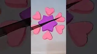 Kinetic sand cutting ASMR shapes satisfying video #fun #satisfying #reels #relaxingvideo #reverse