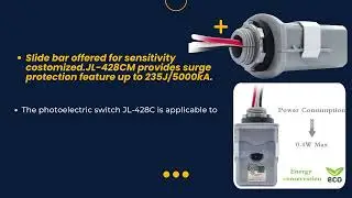 Introduce 3 popular products in the North American market：JL-208,JL-428,JL-202a #photocell #sensor