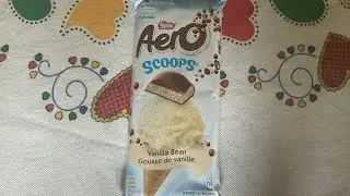 Aero Scoops Vanilla Bean review🍫