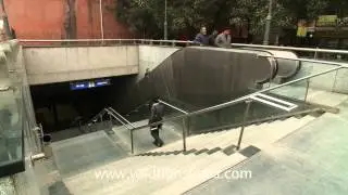 Green Park metro station of Delhi Metro - Entrance