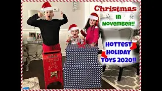 Surprise Christmas Toys In November!! Hottest Holiday Toys of 2020 Unboxing!